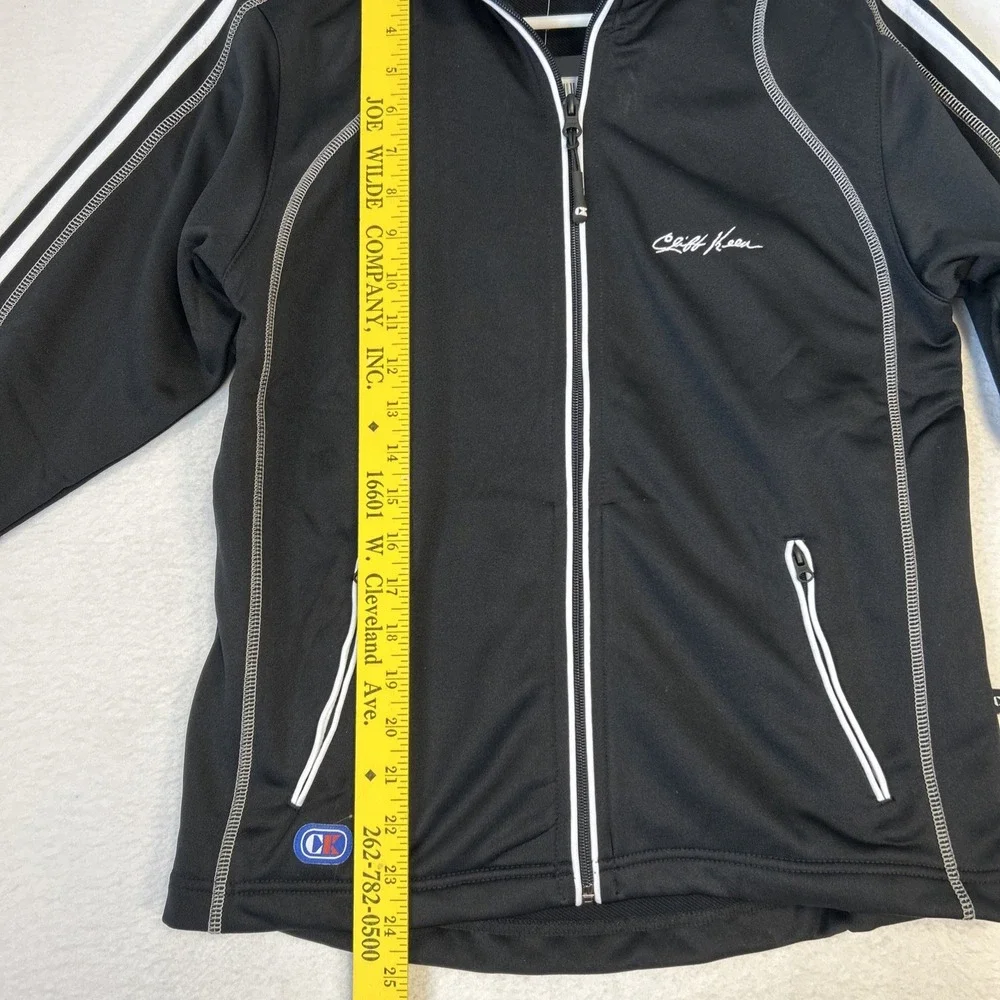 Cliff Keen Youth Large Black Wrestling Jacket Premiere Full Zipper